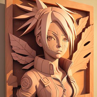 3D model Sakura Haruno Naruto and anime FROM ANIME (STL)